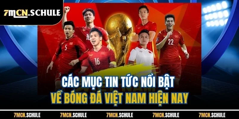 Tin Bóng Đá Việt Nam 7M - Cập Nhật Thông Tin Nóng Mỗi Ngày 7 Các mục tin tức nổi bật về bóng đá Việt Nam hiện nay