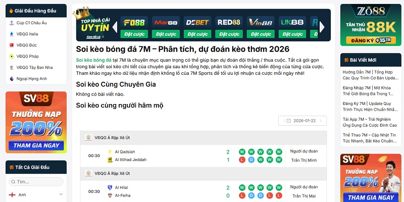 Soi Kèo Bóng Đá 6 Soi kèo bóng đá 7M