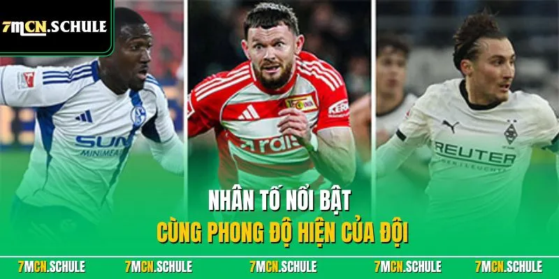 Nhân tố nổi bật cùng phong độ hiện của đội
